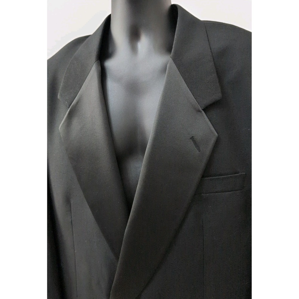 Men's Black Tuxedo Blazer - Classic Formal Jacket